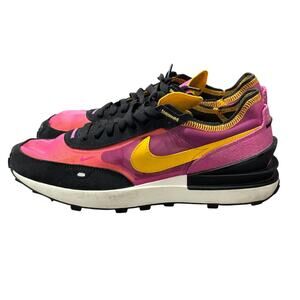 Nike Men’s Waffle One DA77995-600 Active Fuchsia EUC